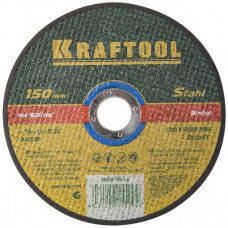 Круг отрезной по металлу 150x1.6x22.23 мм KRAFTOOL 36250-150-1.6