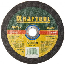 Круг отрезной по металлу 180x1.6x22.23 мм KRAFTOOL 36250-180-1.6