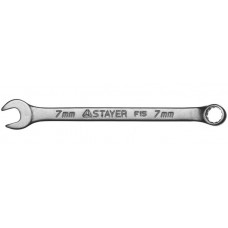 Ключ гаечный комбинированный хромированный 7 мм STAYER Master 27085-07