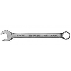 Ключ гаечный комбинированный хромированный 17 мм STAYER Master 27085-17
