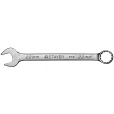 Ключ гаечный комбинированный хромированный 22 мм STAYER Master 27085-22