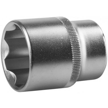 Головка торцовая 1/2'' Cr-V Super Lock хроматированное покрытие 27 мм ЗУБР Мастер 27725-27_z02