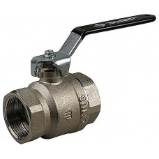 Кран шаровой полнопроходной хромированная латунь 1/2'' ЗУБР 4-51320-C-1/2
