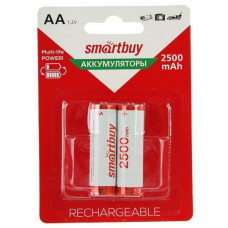 Аккумулятор NiMh AA/2BL 2500 mAh Smartbuy SBBR-2A02BL2500