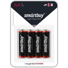 Батарейка солевая R6/4B Smartbuy SBBZ-2A04B