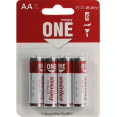 Батарейка алкалиновая LR6/4B Smartbuy ONE SOBA-2A04B-Eco