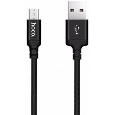 Кабель microUSB черный 2 м HOCO Times Speed X14
