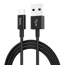 Кабель microUSB черный 1м HOCO X23