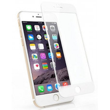 Защитное стекло 3D 0.3 мм белое iPhone 6/6s 9H Remax