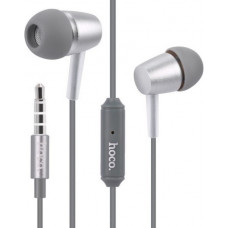 Наушники с микрофоном серые Hoco Metal Universal M10