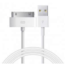 USB кабель белый 1.2 м для iPhone 4/iPad Hoco Quick Charge&Data UP301