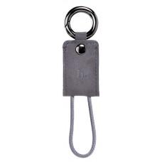 USB кабель брелок серый для microUSB Hoco UPM19