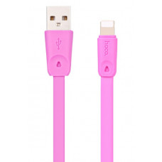 USB кабель розовый 1 м для microUSB Hoco Rapid X9