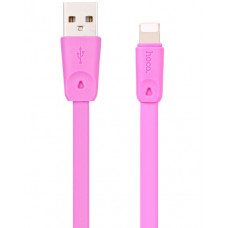 USB кабель розовый 2 м для microUSB Hoco Rapid X9