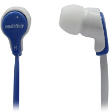 Наушники проводные пассивные двухцветный бело-синий провод SmartBuy FANATIK SBE-4300