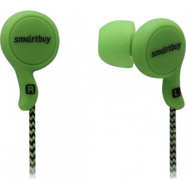 Наушники проводные пассивные зеленые SmartBuy MANGA SBE-1070