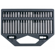 Набор бит HEX TORX Spline хвостовик-шестигранник 3/8' CrV 42 штуки Stels 11318