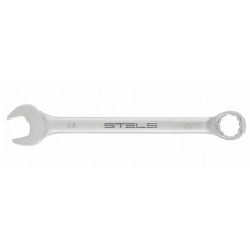 Ключ комбинированный 22 мм CrV матовый хром Stels 15216