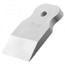 Шпатель резиновый белый 40 мм STAYER MASTER 1027-40