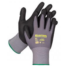 Перчатки нейлоновые вспененное нитриловое покрытие XL KRAFTOOL Expert 11285-XL