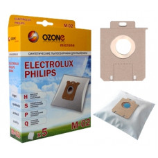 Синтетические пылесборники для пылесосов ELECTROLUX S-Bag OZONE micron M-02/5
